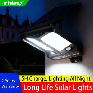 야외투광기 1200LM 태양광 투광등 아웃도어 램프 햇빛 모션 센서 라이트 리모컨 방수 정원 거리 벽 마당