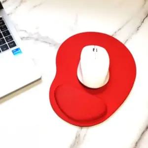 마우스패드 손목받침 고급 마우스받침 빨강 (WFJPWBG)