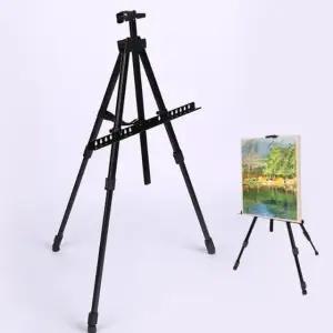 액자휴대용이젤 야외 화판 길이조절 고무발커버 전시용이젤 3단 (WFJ6YP1)