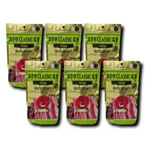 코주부 클래식 Mild 육포 마일드 130g 6개