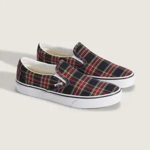 [반스](광주신세계)VANS 반스 슬립온 플래드 체크 NAVY / VN000EACBX9