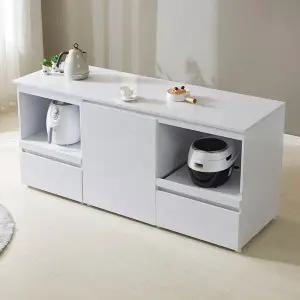 [보루네오하우스]보루네오 엘리브 모아 1800 홈바 렌지대 수납장 도어형 hs063