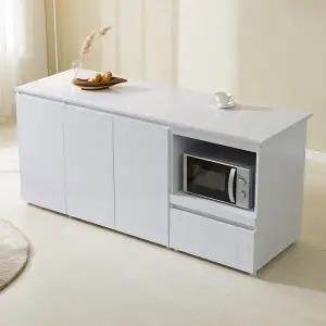 [보루네오하우스]보루네오 엘리브 모아 1800 홈바 주방 수납장 hs064