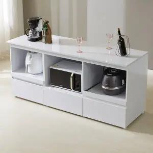 [보루네오하우스]보루네오 엘리브 모아 1800 홈바 렌지대 수납장 서랍형 hs062