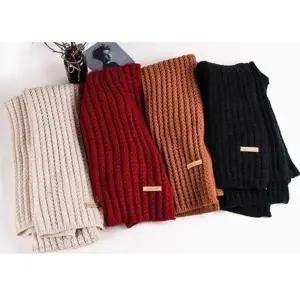 EA 니트 짜임 머플러 겨울 방한 보온 도톰한 패션 목도리