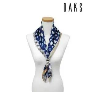 닥스스카프 SKD006 간절기 사각 쁘띠 실크 스카프
