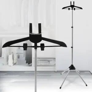 스탠드형 스팀 다리미판 옷걸이 거치대 높이조절 행거 핸드형 스탠드다리미판