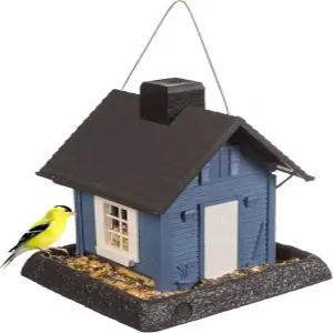 노스 스테이트 빌리지 컬렉션 블루 코티지 버드 피더 야외용 행잉 5파운드의 씨앗 보유