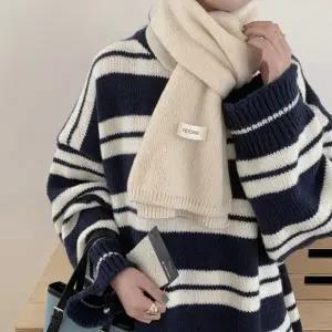 베이직 여자 넓은 니트 포근한 겨울 목도리 머플러