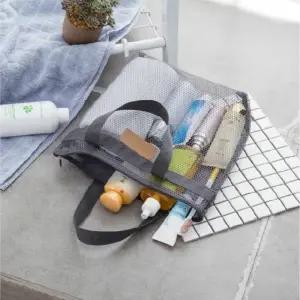 이거찜 메쉬 목욕 가방 수영가방 목욕바구니