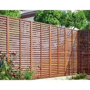 담장 펜스 담벼락 야외 난간 나무 주택 가리개 담장휀스 조립식 농막