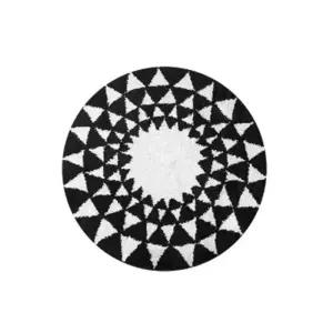 스칸디 원형카페트 러그 거실 미니