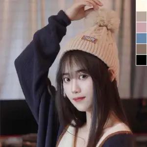 꽈배기 비니 기모 트렌드 1P 겨울 데일리 보온 방울