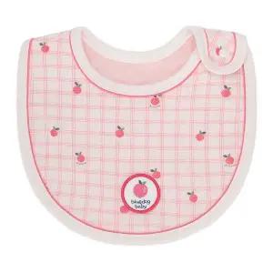 [블루독베이비] 달콤피치체크라운드빕 (45170-004-03)