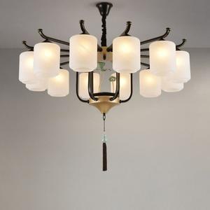 풀스펙트럼 삼색등 천정 6구 전통 감성 한지 거실 LED 한옥조명 삼색 한식집 일식집