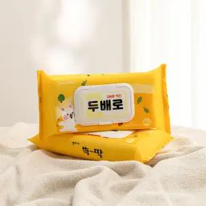 빅사이즈 대형 물티슈 간병용 요양병원용 병원용 두꺼운 점보 60매 두배로 물티슈