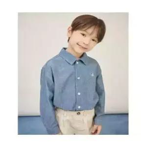 빈폴키즈 [Essential] 데님 셔츠  블루 (BI5864UE1P)