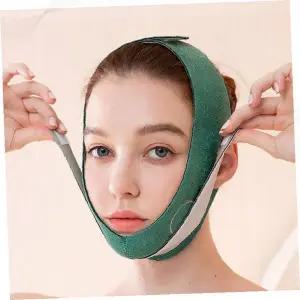 브이라인 리프팅 마스크 밴드 경락 턱살 볼살 얼굴윤곽 이중턱 처짐관리 탄력 페이스밴드