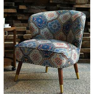 소파 엔틱 1인 미니소파 3인용 대기실 패브릭 등받이 의자 팔걸이의자