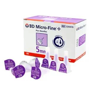 BD 펜니들 PEN NEEDLE 마이크로파인 320470 100개/팩 31G 5MM