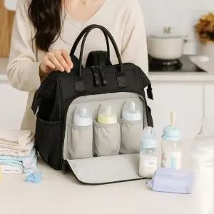 외출 여행 아기용품 기저귀 수납 가방 유모차 장착
