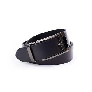 A4 남자 소가죽 벨트 통가죽 허리띠 30대 20대 블랙 긴벨트