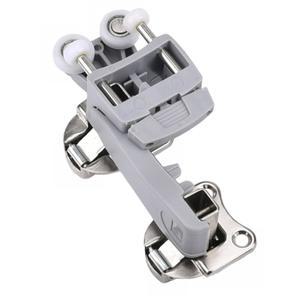 슬라이딩도어 롤러 미닫이문 설치 레일 옷장바퀴 가이드 스테인레스 12mm 세트 도어레일