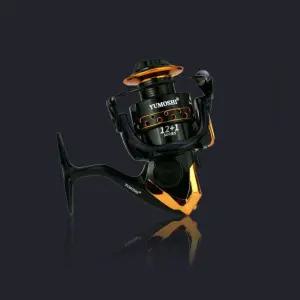 yumishi 고급 13볼 낚시릴 스피닝릴 바다 민물 겸용 역회전방지 용품