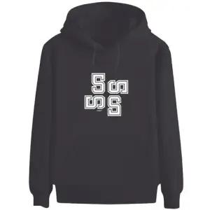 키밍 Number 5 기본 후드티셔츠 행사 단체복 커플티 W509FDC