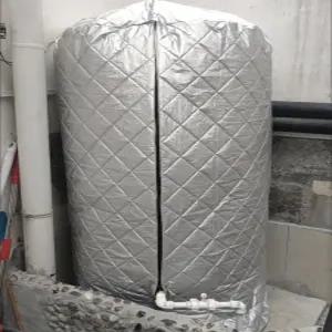 세탁기 보온 커버 덮개 겨울세탁덮개 티비덮개 투명 통돌이 지퍼형 거실장덮개 방수덮개 단열