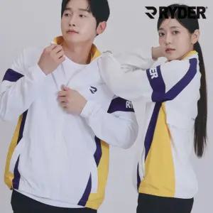 라이더 아우터 2026RW-2 남녀공용 바람막이 아노락 점퍼 배드민턴 긴팔 상의 오남스포츠