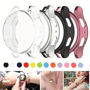 삼성 갤럭시 워치 4 5 6 7 40mm 새로운 TPU 케이스 보호 커버 실리콘 범퍼 스크린 액세서리