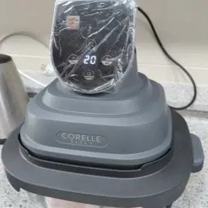 26년형 코렐에어프라이어 일렉 바사칸 5세대 에어글라스 대용량 블랙 (기본구성)