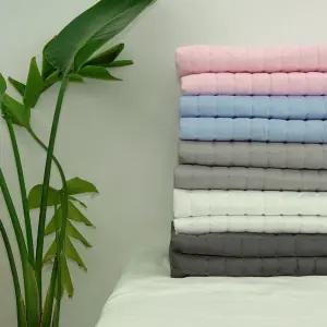 피치스킨 세미마이크로 고정밴딩형 사계절 침대패드구단품 포근한 이불 밴있는 깔개 컬러