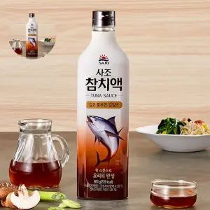 (제스트)찌게 조미료 국 엑기스 참치액 900ml 감칠맛 쌈장