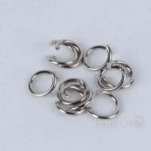 ( )연결고리 오링 실버 10P 펀칭고리 원형링 종이링 토이키링 키링만들기