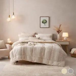 [롯데백화점]박홍근홈패션 모먼트 10mm 장모 극세사차렵이불 퀸(Q) 200X220cm 1장 (2컬러)