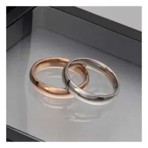 SELLERHUBSHOP 라일리의류 Rly 4mm 패션반지 나자 여자 커플반지