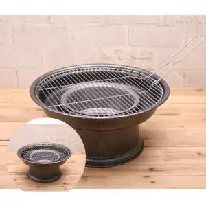 원형 바베큐그릴 대 야외용그릴 화로구이