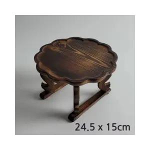 루미나D 개다리 원목 소반 찻상 2호