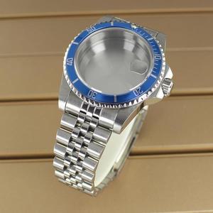 38mm 고품질 시계 케이스 316L 스테인리스 스틸 레트로 SUB 세이코 NH35 NH36 NH38 NH34 무브먼트 사파이어