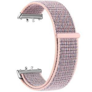 삼성 갤럭시 핏 3 용 나일론 루프 스트랩 삼성 갤럭시 핏 3 시계 밴드 액세서리 용 스마트 팔찌 손목 밴드