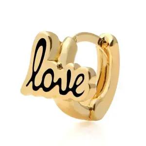 14K 러브 링 피어싱 Gold-pin
