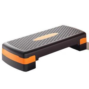 스텝박스 운동발판 스텝 계단 오렌지 크로스핏 유산소 블랙 높이조절 홈트 2단
