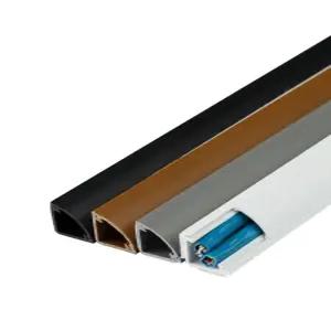 전선 몰딩 삼각 랜선 정리 케이블 PVC 부채꼴 튼튼한