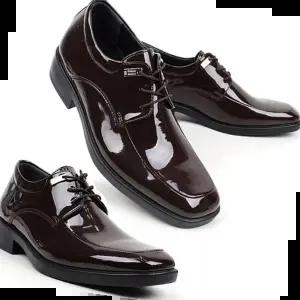 신사화 남성구두 에나멜 키높이 남성화 M5195 5.5cm