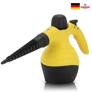 ( )크루거A4802 옐로우 고온 살균 핸디형 스팀청소기 주방 욕실 장난감 소형 유선 청소기