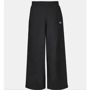 [언더아머](의정부점)6014351 001 블랙 APAC W 스포츠스타일 우븐 팬츠 여성 루즈핏 와이드 트레이닝바지