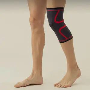 헬스 무릎보호대 클라이밍 등산 러닝 무릎보호대 아대 레드 F140