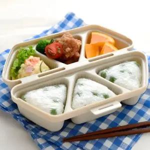 삼각김밥틀 삼각몰드 주먹밥 만들기 통 6구 오니기리 도시락 틀 N443